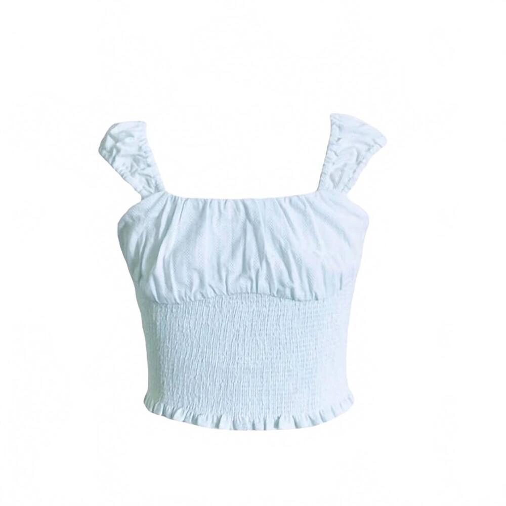 NEW LITTLE OLIN girls' smocked top in aqua